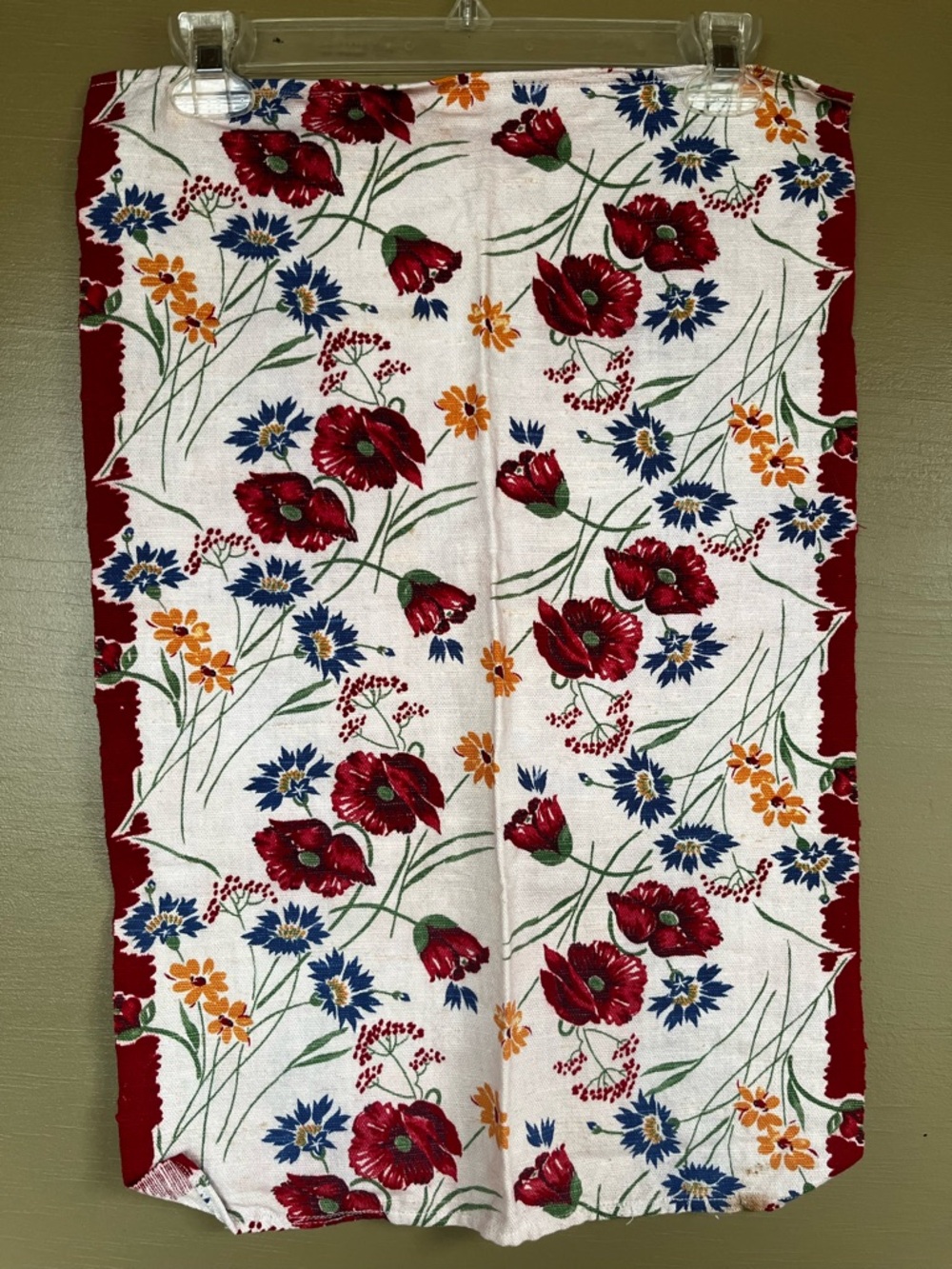Linen Tea Towels Bundle Floral Squirrel Fiesta Sombreros - Picture 6 of 12